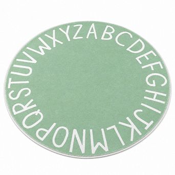 Alphabet Soft Crawling Mat Non Slip Machine Washable Play Rug for Kids Bedroom