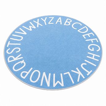 Alphabet Soft Crawling Mat Non Slip Machine Washable Play Rug for Kids Bedroom