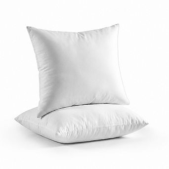 Soft Throw Pillow Inserts Set For Home Decor Couch Bed Machine Washable Durable