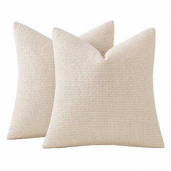 Soft Chenille Boho Throw Pillow Covers Modern Farmhouse Home Decor Accent Cushion Covers
