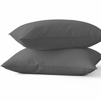 Egyptian Cotton Pillow Cases 800 Series King Size Set Of 2 Soft Breathable Hotel Quality