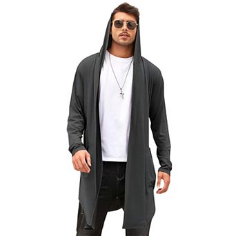 Lightweight Hooded Cape Coat