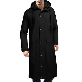 Hooded Waterproof Trench Coat