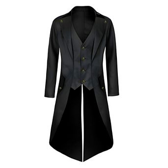 Men's Steampunk Tailcoat Jacket