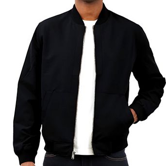 Men's Zip Up Bomber Jacket