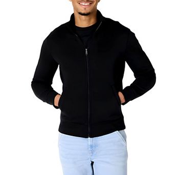 Mens Full Zip Pocket Sweatshirt