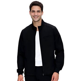 Mens Multi Pocket Scrub Jacket
