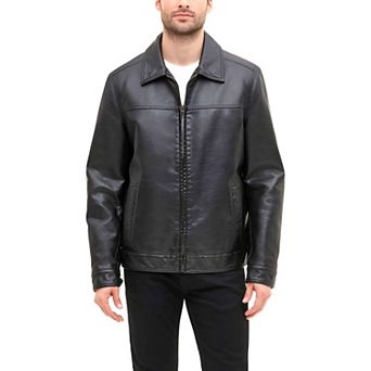 Men's Casual Leather Coat