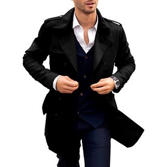 Men's Tailored Trench Coat
