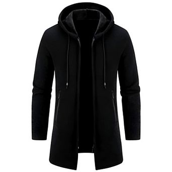 Men's Long Sweater Jacket