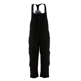 RefrigiWear Men's Insulated Softshell Bib Overalls