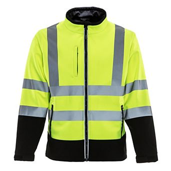 RefrigiWear Men's HiVis Softshell Jacket