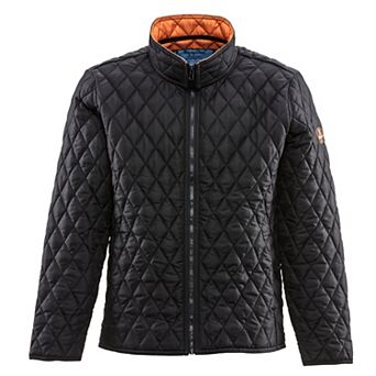RefrigiWear Men's Lightweight Diamond Quilted Jacket