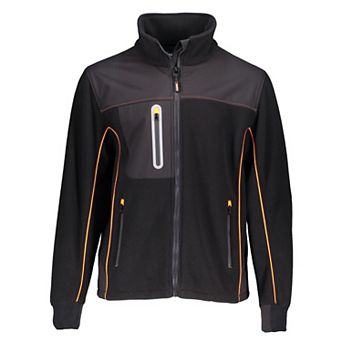 RefrigiWear Men's PolarForce Hybrid Fleece Jacket