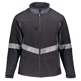 RefrigiWear Men's Enhanced Visibility Insulated Softshell Jacket
