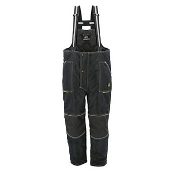 RefrigiWear Men's ErgoForce Waterproof Low Bib Overalls