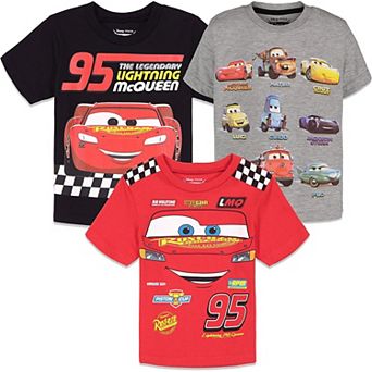 Disney Cars 3-Pack T-Shirts