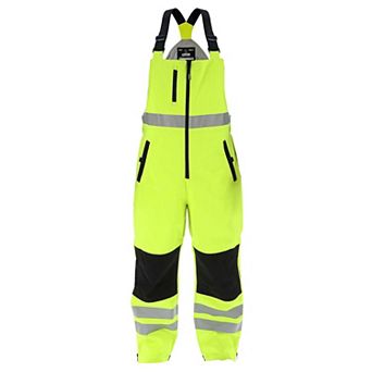 RefrigiWear Men's Lightweight HiVis Work Overalls