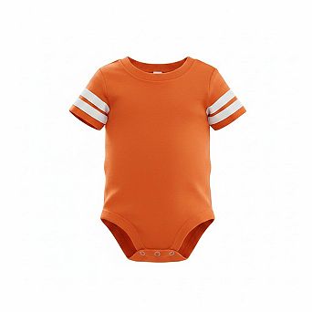 Infant Short Sleeve Football Bodysuit