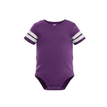 Infant Short Sleeve Football Bodysuit