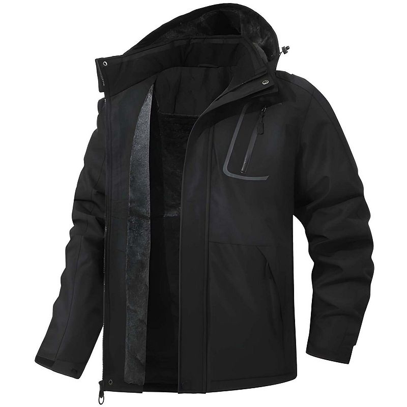 Mens Hooded Mountain Coat