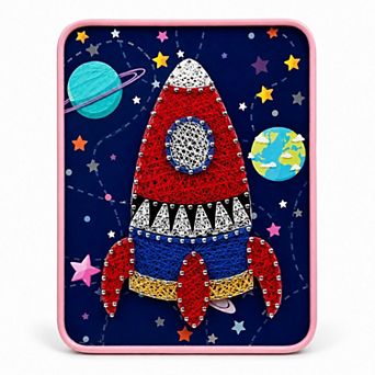 Rocket String Art Craft Kit with Stand