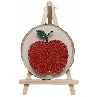 Wizardi Apple String Art Craft Kit with Stand