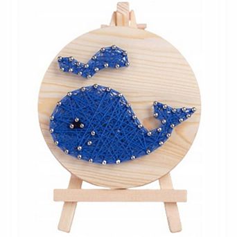 Wizardi Whale String Art Craft Kit with Stand