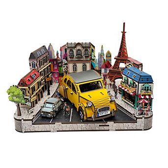 Citroen Wooden Miniature Dollhouse Kit