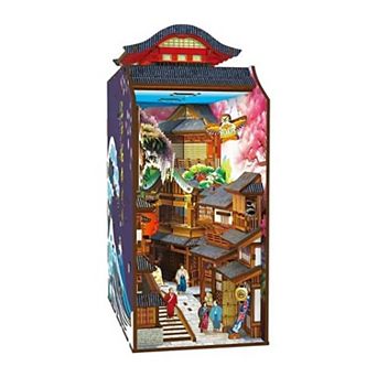 Edo Sakura Journey Wooden Book Nook Kit