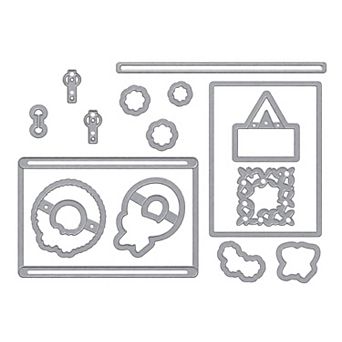 Door Clear Stamp & Metal Cutter Set