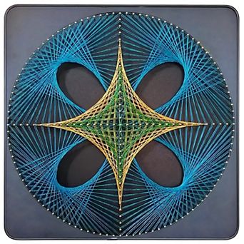 Compass Star String Art Kit