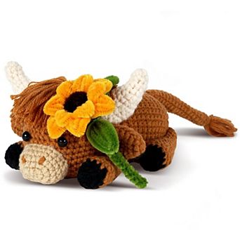 Highland Cow Amigurumi Crochet Kit