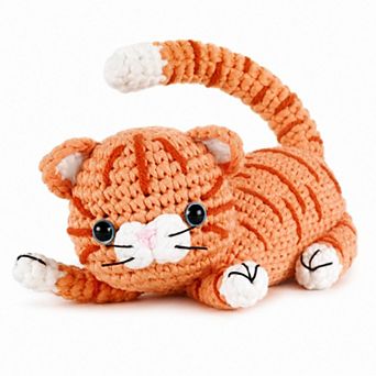 Orange Cat Amigurumi Crochet Kit