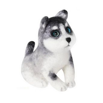 Siberian Husky Needle Felting Kit