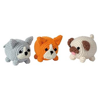 Cubby Puppy Amigurumi Crochet Kit