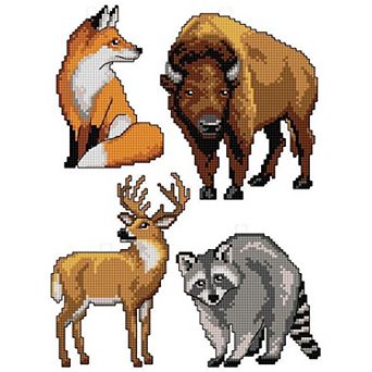 Forest Animals Counted Cross-Stitch Kit