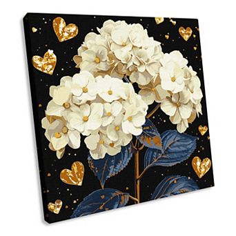 Delightful Flowers Painting by Numbers Kit by Ideyka