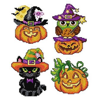 Halloween Counted Cross-Stitch Kit