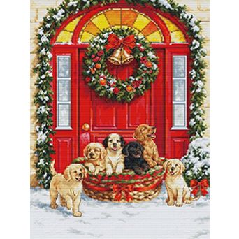Santa's Delivery Counted Cross-Stitch Kit by Luca-S