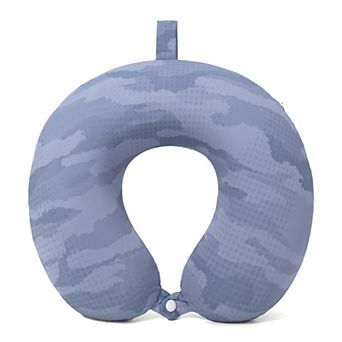 Memory Foam Travel Neck Pillow, U Shape Neck Pillow with Buckle