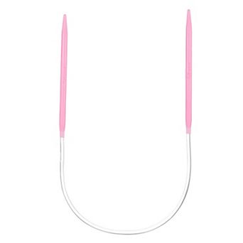 16'' Plastic Circular Knitting Needles Round Knitting Needle for Handmade Projects DIY Weave