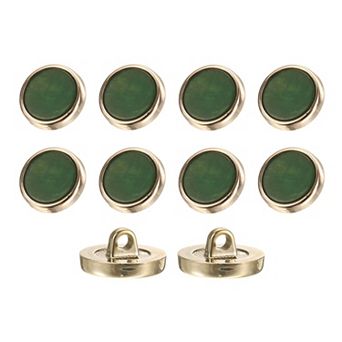 10 pc Round Button, Resin Vintage Decorative Sewing Craft Accessories