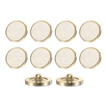 10 pc Round Button, Resin Vintage Decorative Sewing Craft Accessories