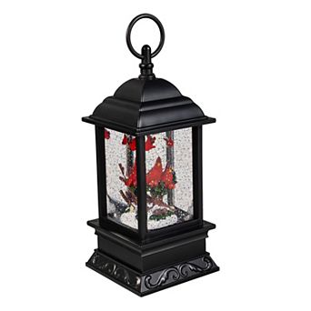 Evergreen 10-Inch LED Plastic Water Lantern Table Decor