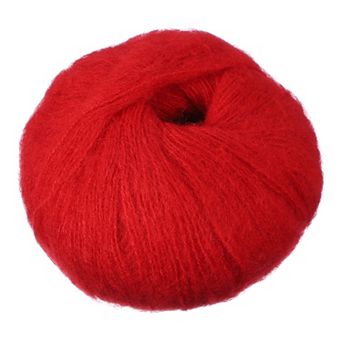Wool Yarn, Soft Yarn Mohair Fuzzy Fur Fine Fluffy Thin for Crocheting Knitting Crafts