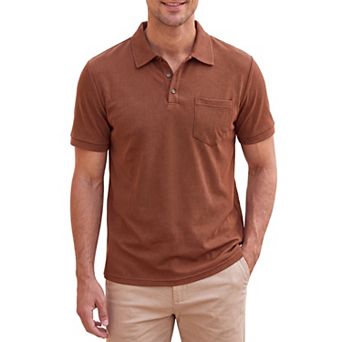 Men's Golf Polo Shirt Short Sleeve Summer Casual Daily