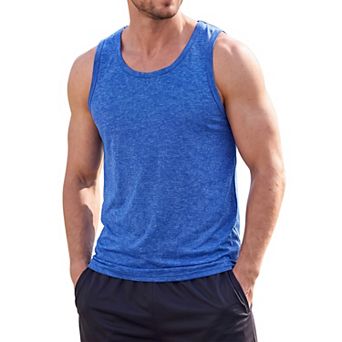 Men's Workout Athletic Tank Tops Sleeveless Bodybuilding Muscle Gym
