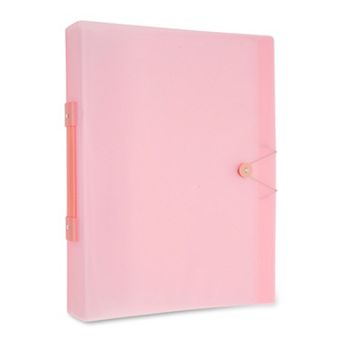 1 pc Art Portfolio Folder, Artist Portfolio Folder with Clear Sleeves
