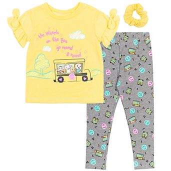 Cocomelon Glitter T-Shirt and Leggings Set